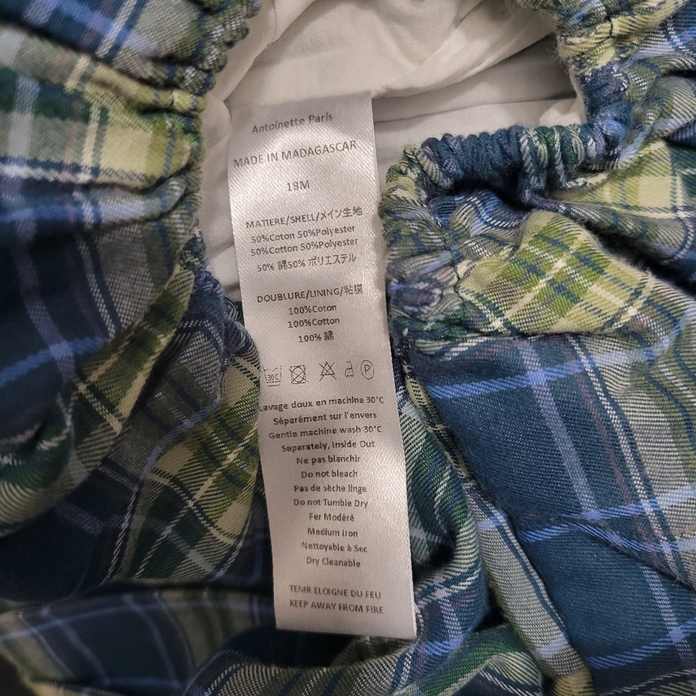 Antoinette Paris - Tartab Smocked Bubble - 18 MONTHS - Picture 4 of 5
